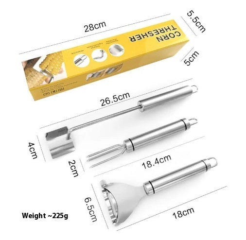 Stainless Steel Household Kitchen Multi-functional Corn Shovel