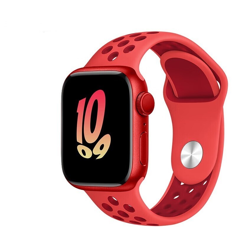 Sports Cave Rainbow Liquid Silicone Watch Strap