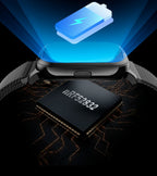 Smart Pedometer With Temperature Measurement Watch