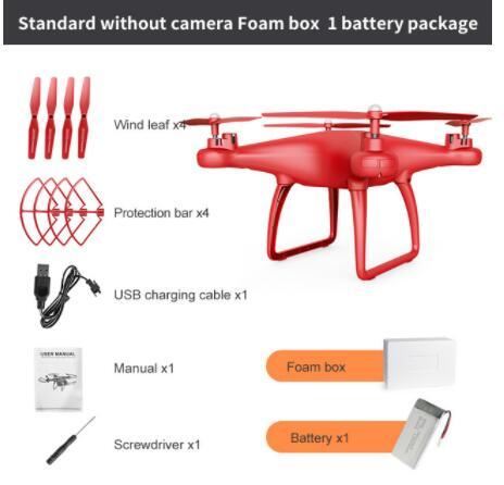 Cross-Border Drone Remote Control HD 4k Dual Lens Camera Long Endurance Helicopter Model Fixed Altitude