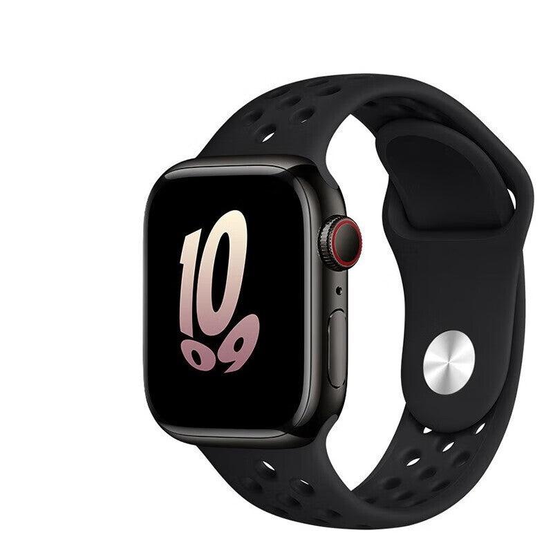 Sports Cave Rainbow Liquid Silicone Watch Strap