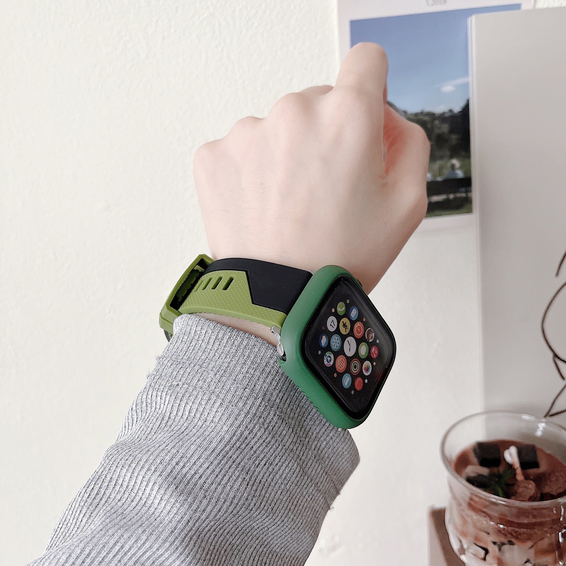 Iwatch Strap Silicone New  Merchant Strap Apple49mSE8  Watch Protective Case