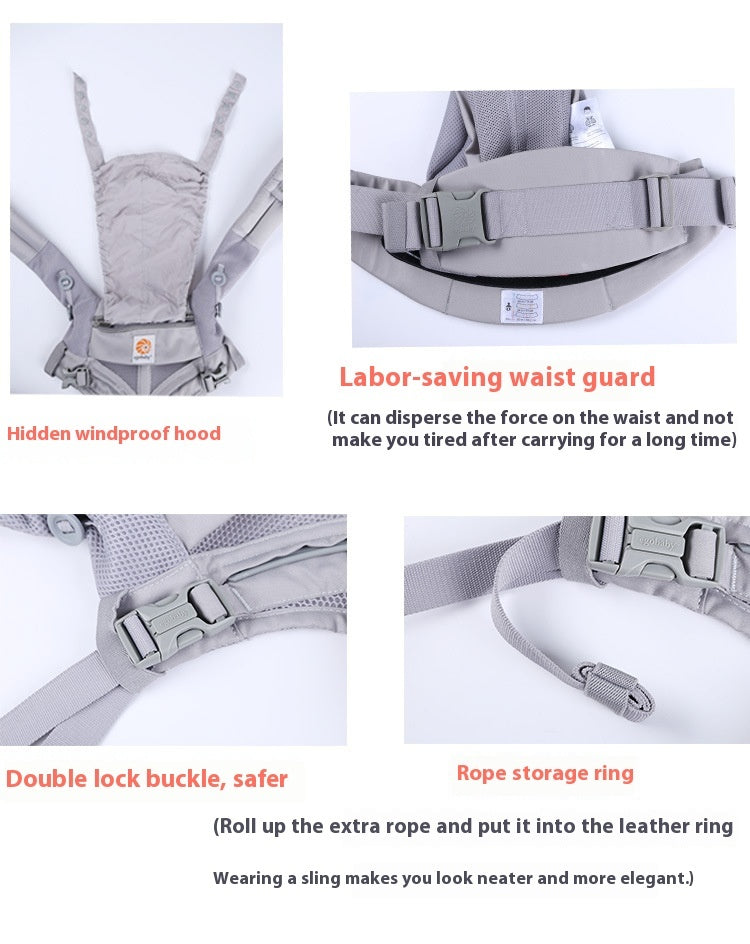 Baby Strap Front And Back Two Use Multi-functional Four Seasons Universal