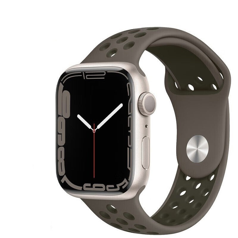 Sports Cave Rainbow Liquid Silicone Watch Strap