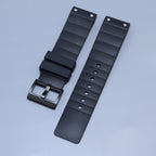 Suitable For Cardia Santos Sandus Rubber Watch Strap