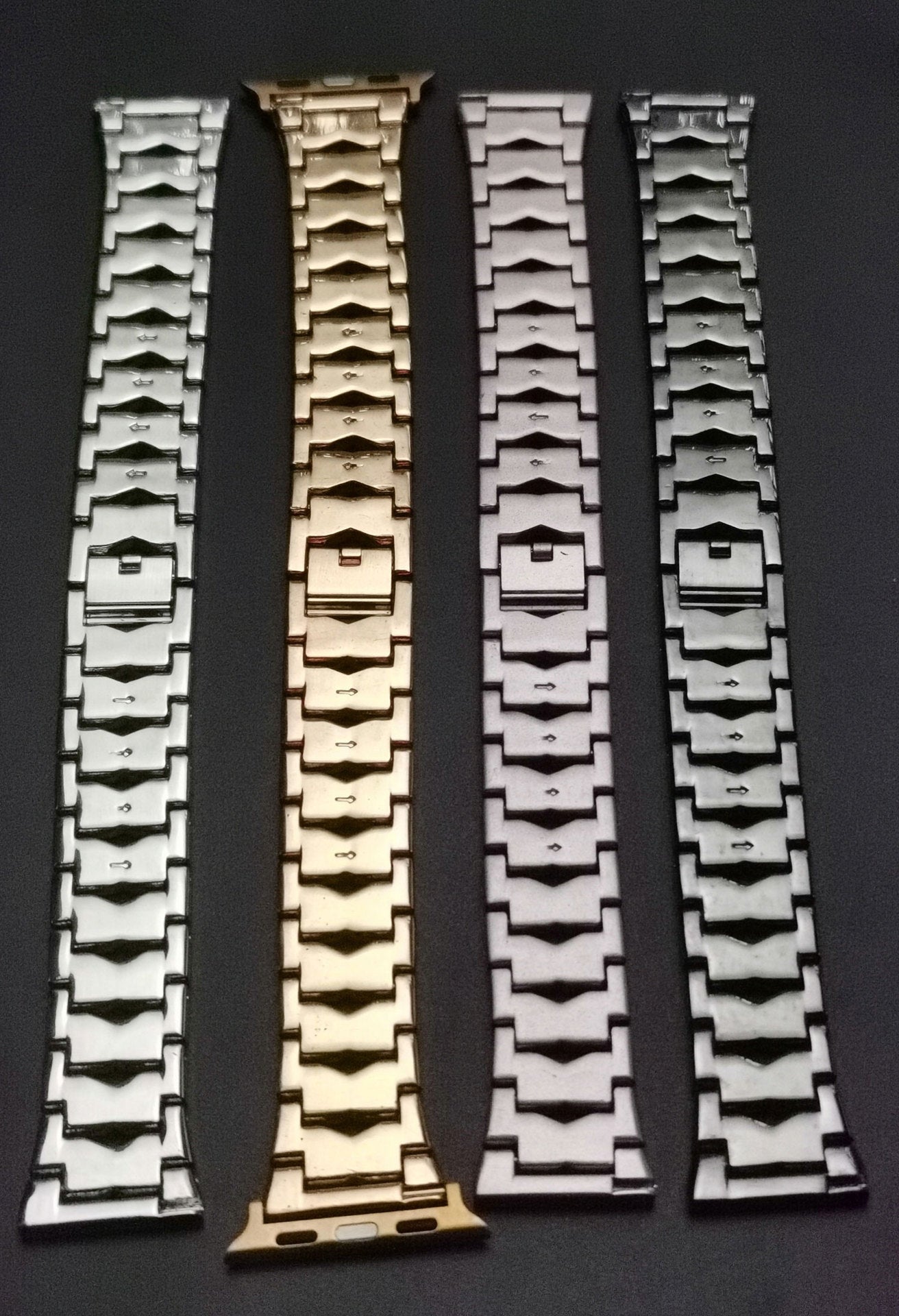 Compatible with Apple , Fashion Atmosphere Metal Diamond Watch Band