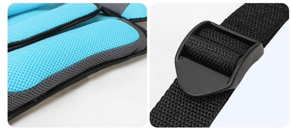 Non-safety seat increased cushion portable car safety seat cushion