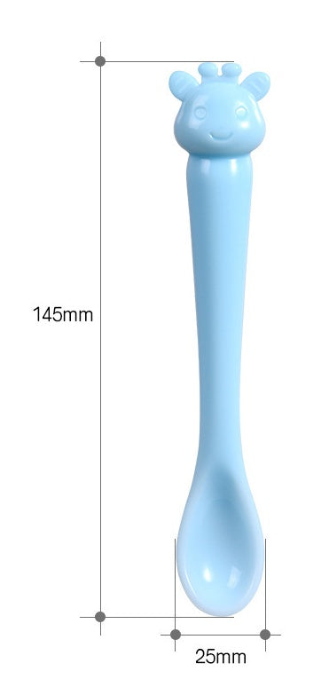 Silicone soft fork spoon