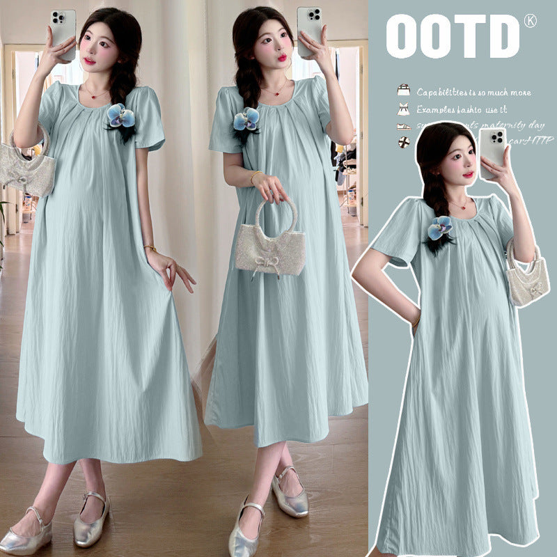 Loose Summer Wind New Pregnant Women Dress