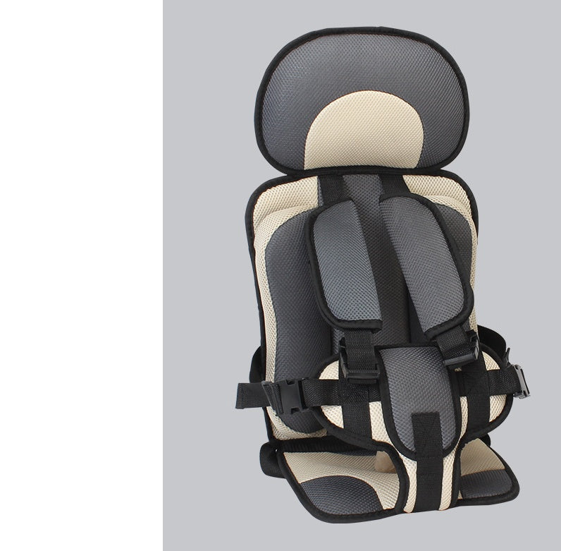 Non-safety seat increased cushion portable car safety seat cushion