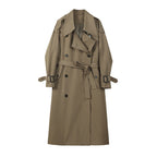 Spring And Autumn New Long Sleeve Trench Coat Women