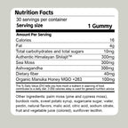 Cured 3 In 1 Gummies Cured Shilajit Gummies For Men