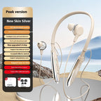 Neck Wireless Bluetooth-compatible Earphones 9D Stereo Surround Headphone Magnetic Sport Neckband Headset Neck-hanging Earbuds