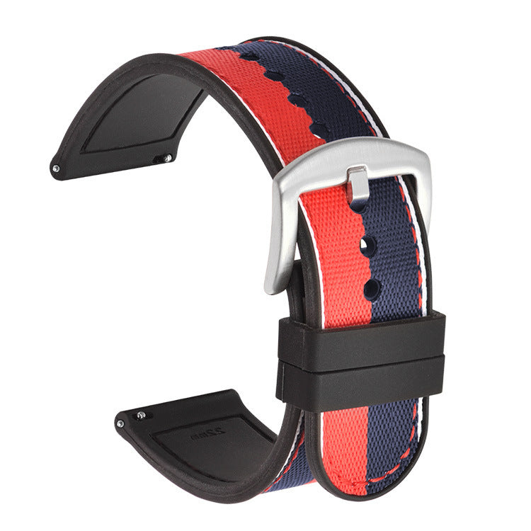 Fashion Minimalist Smart Watch Nylon Silicone Strap