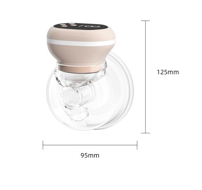 Wearable Electric Breast Silent Milk Free Hand Invisible