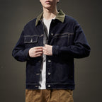 Denim Jacket Men's Loose Fashion Versatile Casual Coat