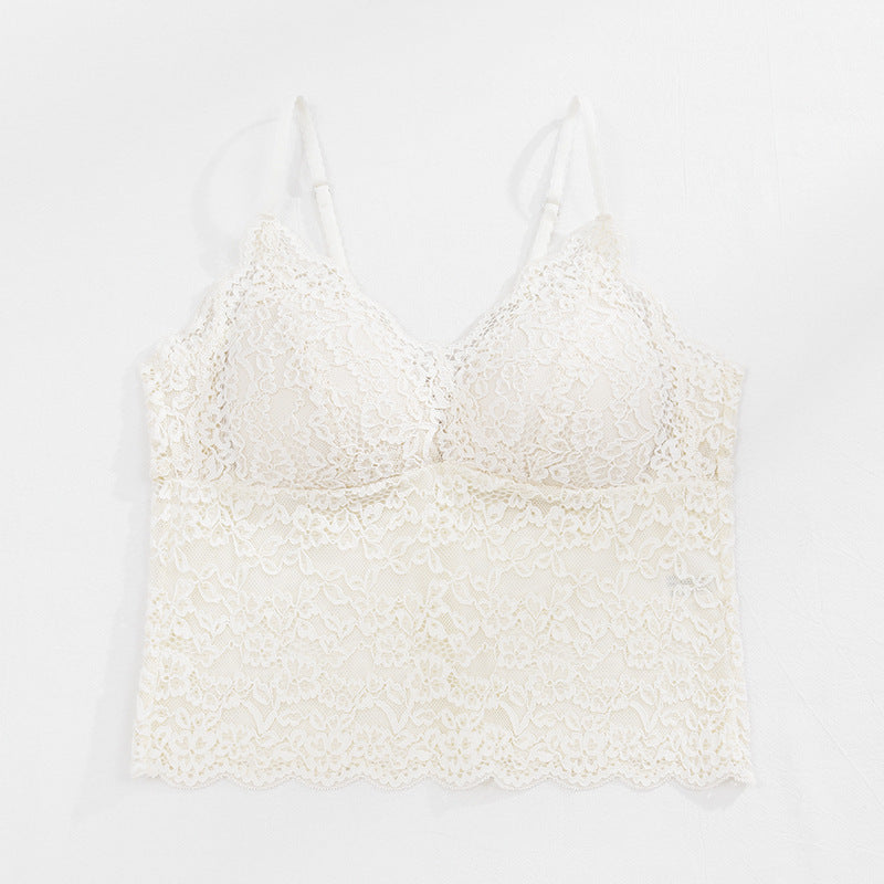 French Lace Underwear Ladies Underwired Backless Bra