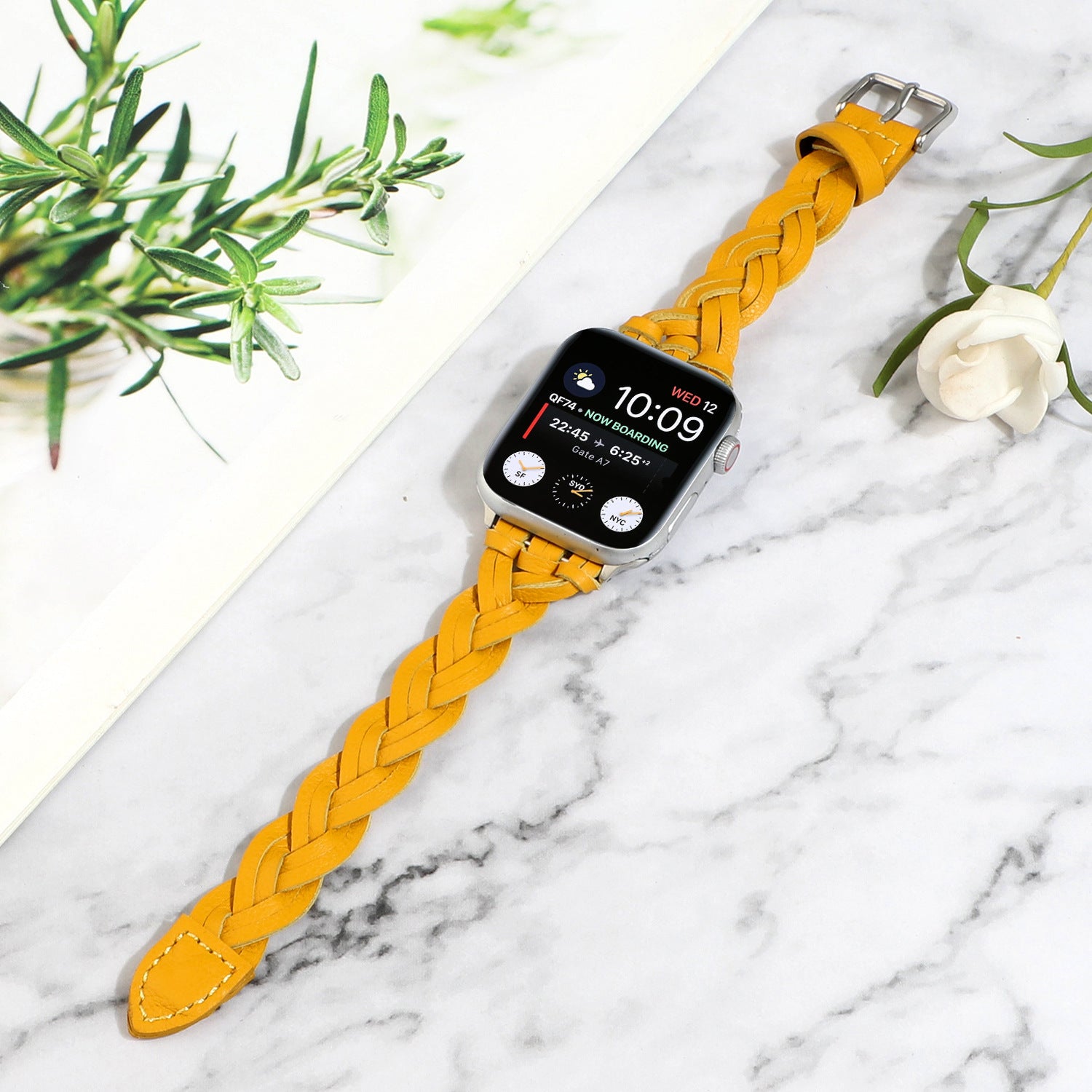 Woven Personality Small Waist Fashion Single-lap Watch Strap