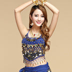 Dance Costume Sequined Chili Bra Top