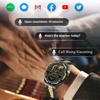 Extraordinary Gold Edition Multi-function Intelligent Sports Electronic Smart Watch