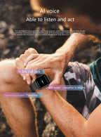 Smart Watch Real-time Sleep Blood Pressure Blood Oxygen Exercise Monitoring Watch Men And Women