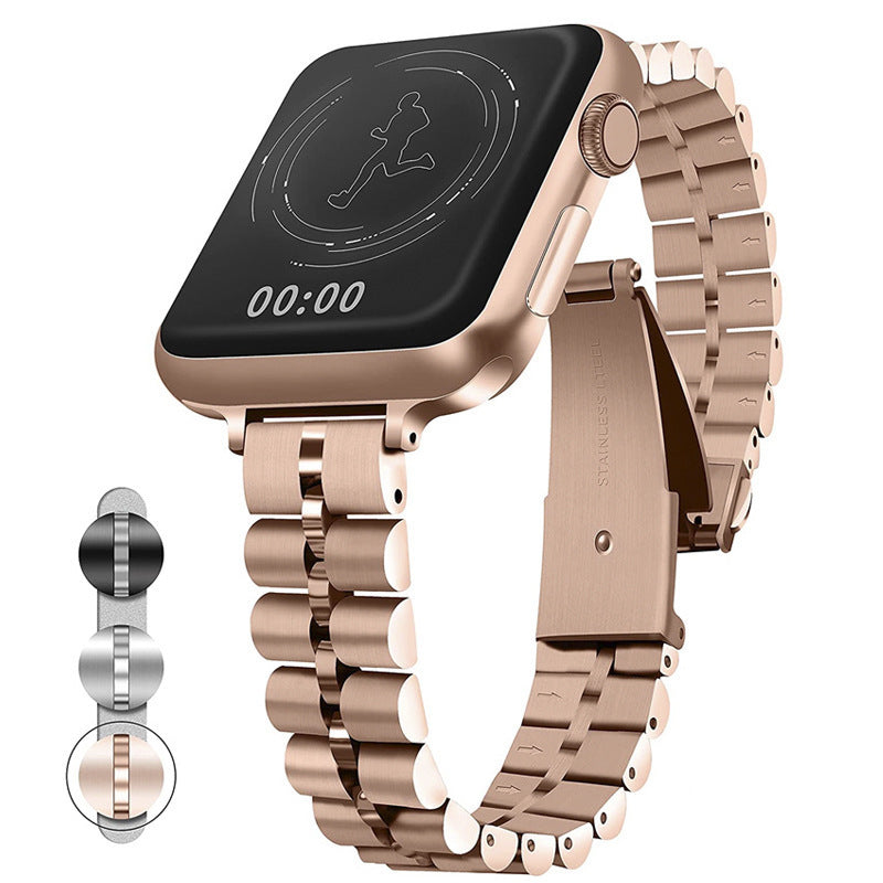 Small Semicircle Three-bead Watch Strap