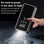 Car Battery Starter With Air Compressor 12V 2000A Car Battery Starter Digital Tire Inflator