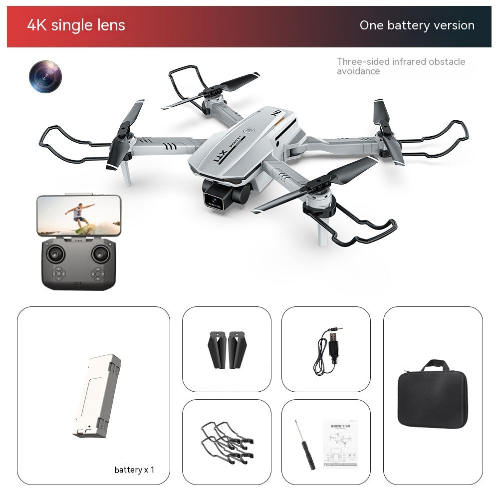UAV 4K HD Dual Camera Aerial Photography Three-side Obstacle Avoidance Remote Control