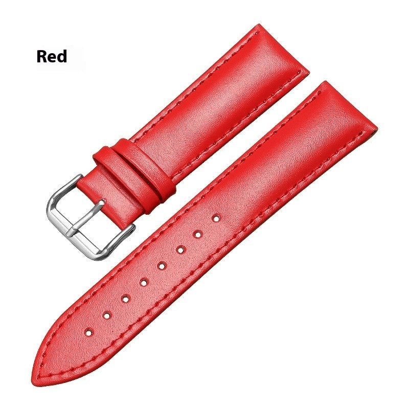 Versatile And Minimalist Genuine Leather Watch Strap