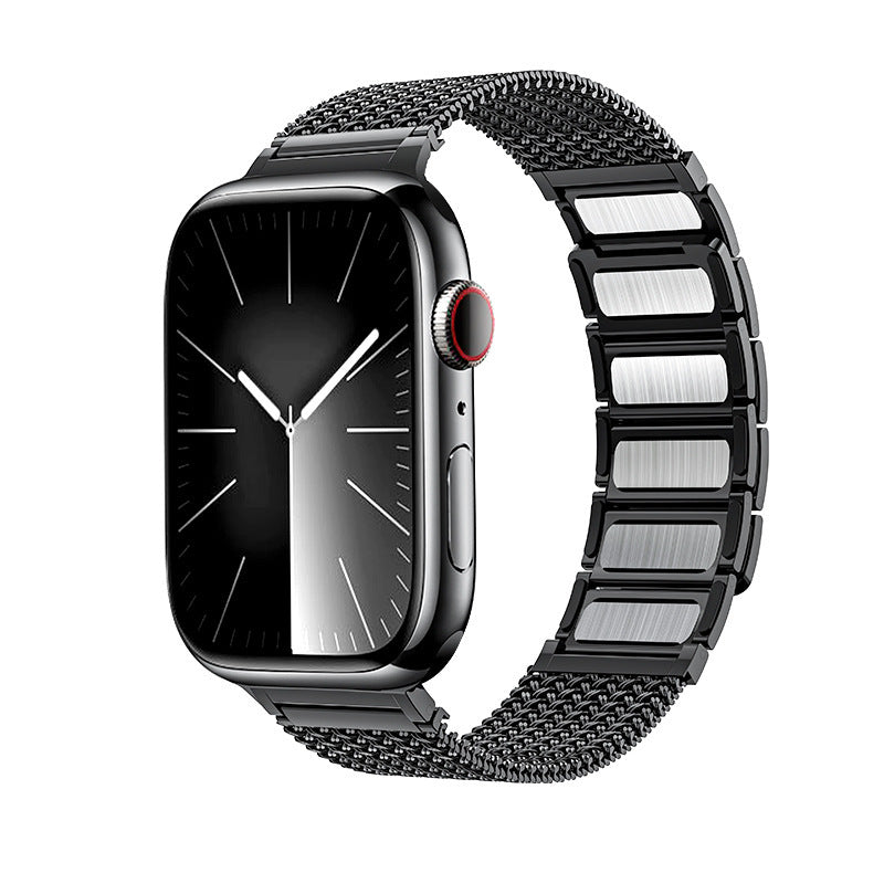 Smart Watch Stainless Steel Strap Magnetic Chain