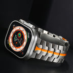 Pure Titanium Iron Man Stainless Steel Metal Solid Strap