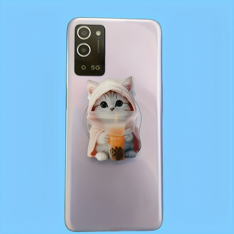 Creative Cartoon Acrylic Flat Cartoon Phone Holder