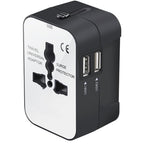Travel Adapter, Worldwide All In One Universal Travel Adapter Wall Charger AC Power Plug Adapter Wi
